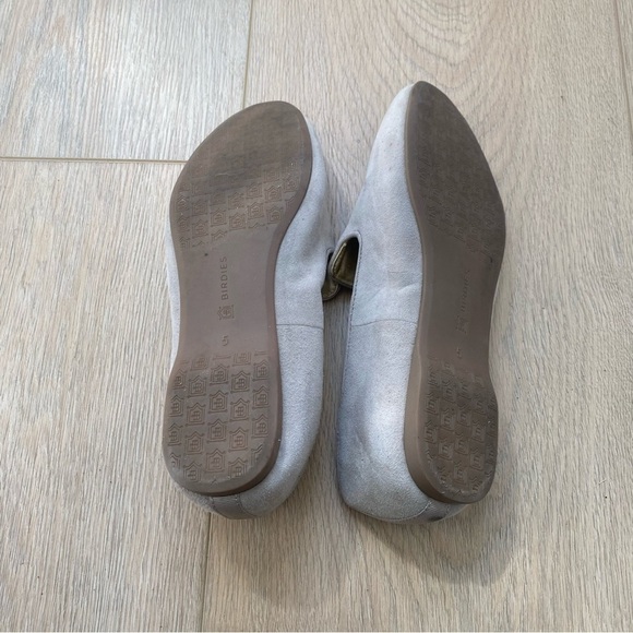 Birdies Starling Beige Suede Flat Loafers Comfort Shoes Women’s Size 5 - Picture 7 of 8